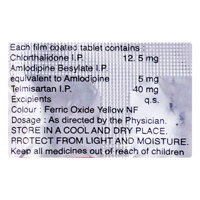 Tritelsar HS 40mg Tablet 10'S - Hypertension-Ang