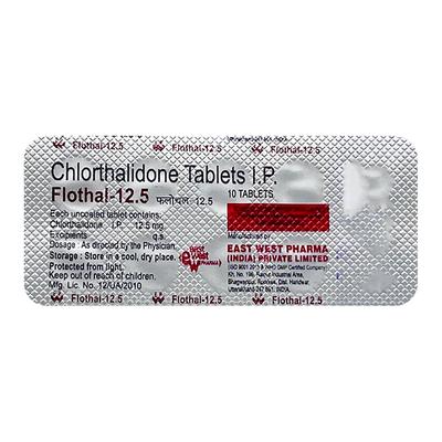 Flothal 12.5mg Tablet 10'S - Hypertension-Diu