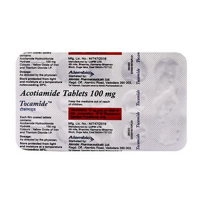 Tocamide 100mg Tablet 15'S - Ulcerative Colitis/Bowel Inflammatory Disease-GIT