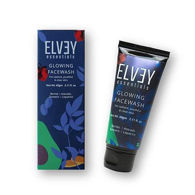 Elvey Essentials Glowing Face wash 60 gm - Face Washes