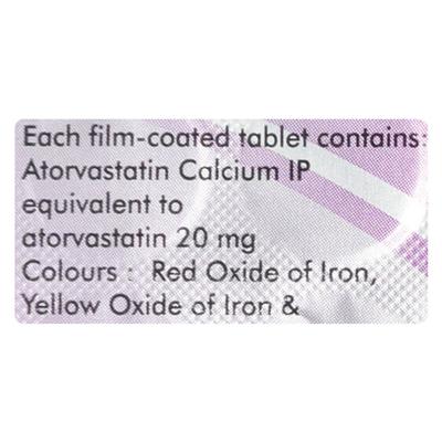 AVAS 20mg Tablet 30's - High Cholesterol-Dys