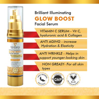 Volamena Facial Serum - Brilliant Illuminating Glow Boost 50 ml - Face Serum
