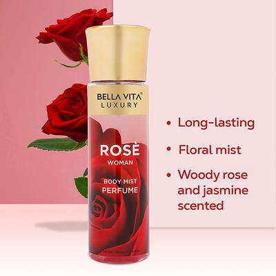 Bella Vita Organic Luxury Rose Woman Body Mist 150 ml - Body Mist/Spray