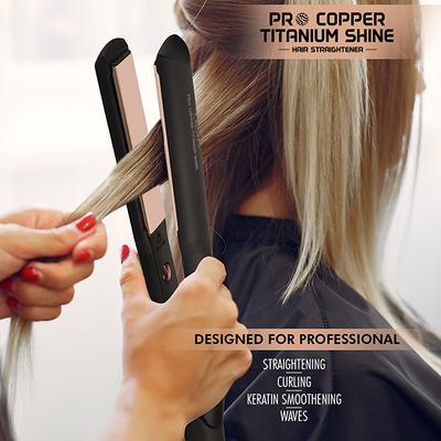 VEGA Professional Pro Copper Titanium Shine with Copper Titanium 3D Floating Plates, (VPMHS-07) 1's - Hair Dryers