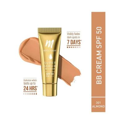 MyGlamm Super Serum BB cream-301 Almond 15 gm - Contour