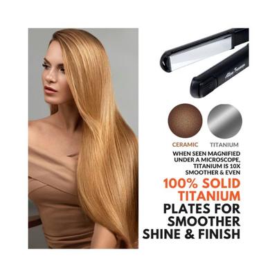 Alan Truman Professional Mirror Titanium Straightener 1's - Straighteners