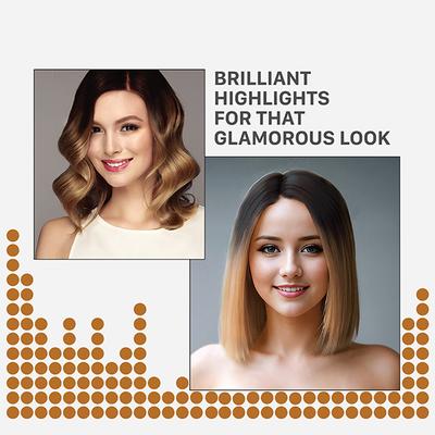 Streax Ultralights Hair Colour Highlight Kit, Blonde Hair Colour 1's - Crème