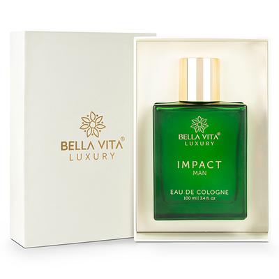 Bella Vita Organic IMPACT MAN Eau De Cologne Perfume For Men 100 ml - Men Perfumes (Edt/Edp)