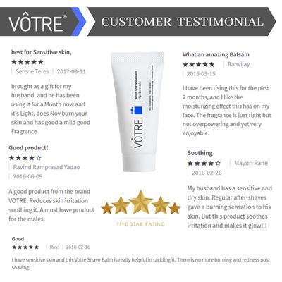 Votre After Shave Balsam 30 gm - Pre & Post Shaves