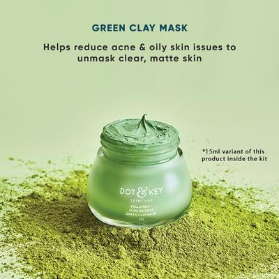 Dot & Key Nay Acne 5 Piece Acne Care Regime 90 gm - Face Packs