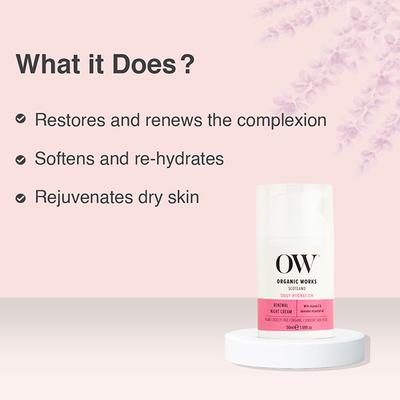 Organic Works Renewal Night Cream 50 ml - Night Cream