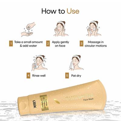 Cutishine Face Wash 70gm - Cleanser-Oth