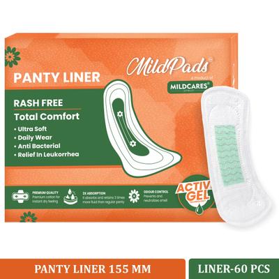 Mildcares MildPads Panty Liner 60's - Panty Liners