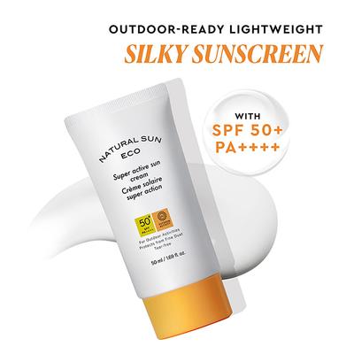 The Face Shop Naturalsun Eco Super Active Sun Cream 50 ml - Face Sunscreen