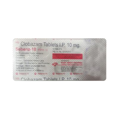 Sebenz 10mg Tablet 10'S - Anxiety-Anx