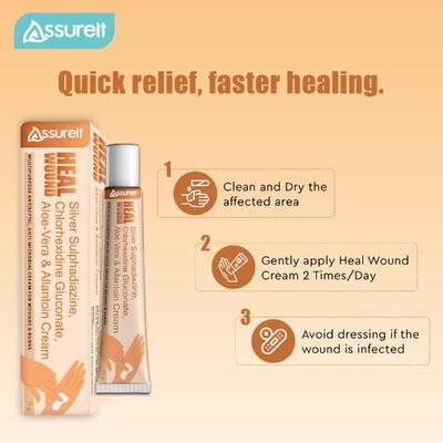 AssureIt Heal Wound Cream 15 g - Wound/Burns