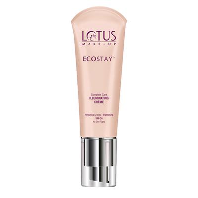 Lotus Make-up Ecostay Cc+ Illuminating Creme Spf-30 Snow Light Ic01 25 gm - Highlighters & Illuminators