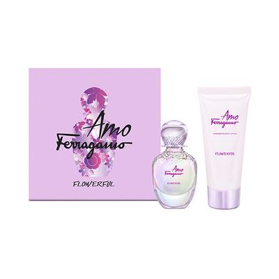 Salvatore Ferragamo Amo Flowerul Kit (Eau de Parfum 50ml + 100ml Body Lotion) 150 ml - Perfumes (Edt/Edp)