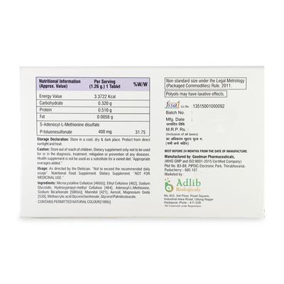 HEPURA 400mg Tablet 10's - Supplements-Ent