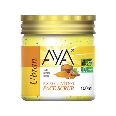Aya Ubtan Exfoliating Face Scrub, No Paraben, No Silicone, No Sulphate 100 ml - Scrubs & Exfoliants