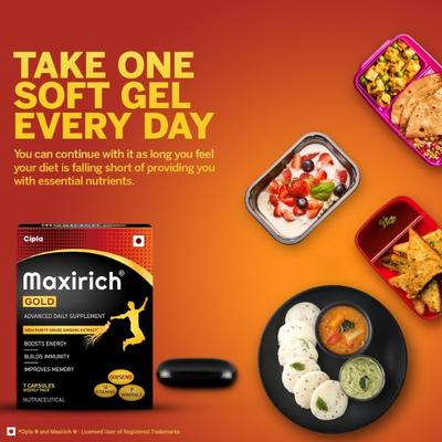 Maxirich Gold Capsules 7's - Multi-Vitamins
