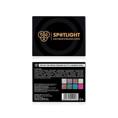 Pac Spotlight Duo Chrome Eyeshadow Palette - Season 2 8 gm - Eye Shadow Palettes