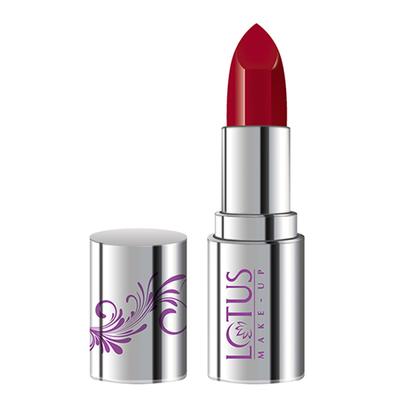 Lotus Make-up Ecostay Butter Matte Lip Color Red Rave Bm12 4.2 gm - Lipsticks