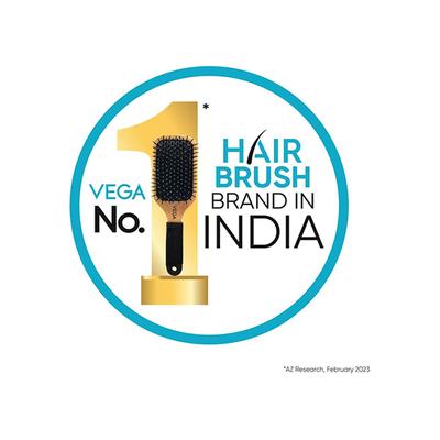 Vega Hair Brush,Vented Hair Brush for Women and Men, for Quick Blow Drying, Wet and Dry Hair (DTB-03) 107 gm - Hair Brushes