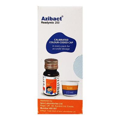 Azibact 200mg Readymix Suspension 15ml - Bacterial Infections-Mac