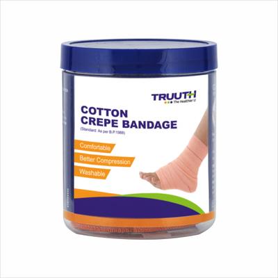 Truuth Crepe Bandage (6 cm x 4 mtr) - Bandages