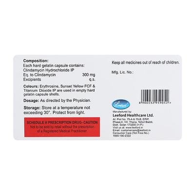 CLINSOL Capsule 10's - Bacterial Infections-OAB