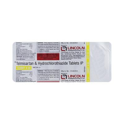 Temmy H 80/12.5mg Tablet 10'S - Hypertension-Ang