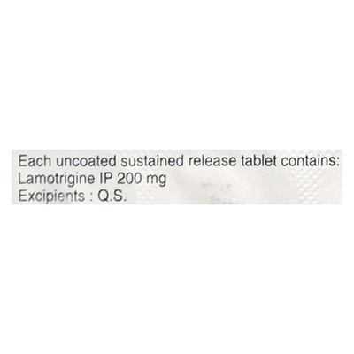 Lamez OD 200mg Tablet 10'S - Epilepsy/Convulsion-Ant