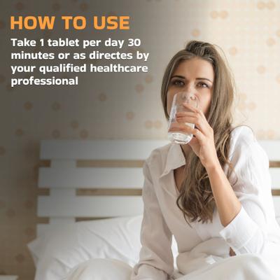 Pure Nutrition Melatonin Natural Sleep Support Veg Tablet 60's - Mental Health