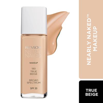 Revlon Nearly Naked Makeup - True Beige 30 Ml - Foundation