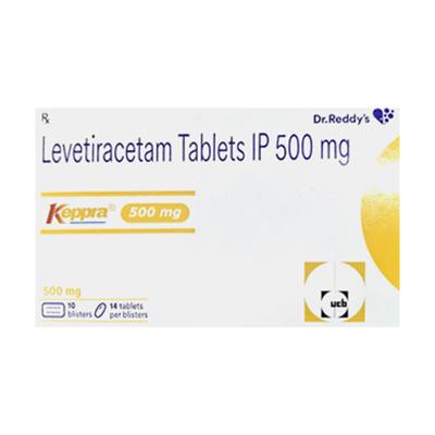KEPPRA 500mg Tablet 14's - Epilepsy/Convulsion-Ant