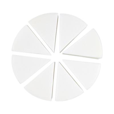 PAC Pressed Sponge Triangle Pie White Sponge Applicator 8's - Sponges & Applicators