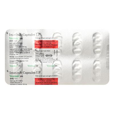 Veenat 100mg Capsule 10'S - Cancer Oncology-Tar