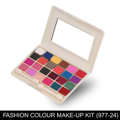 Fashion Colour Proffessional Makeup Kit, Fc977 - 24 - 01 28.8 gm - Face Palettes