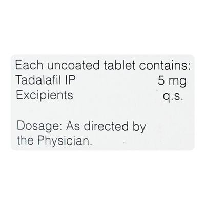 Modula 5mg Tablet 10'S - Impotence/Erectile Dysfunction (Ed)
