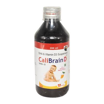 Calibrain D Delicious Mango Flavour suspension 200ml - Supplements-Sup