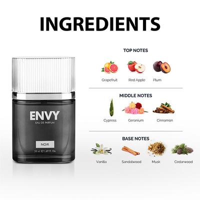 Envy Noir Eau De Parfum for Men 50 ml - Men Perfumes (Edt/Edp)