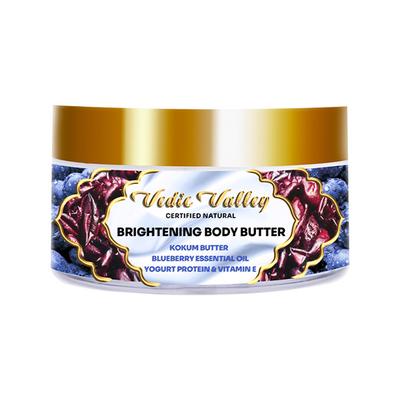 Vedic Valley Brightening Body Butter Certified Natural m 250 gm - Body Butter