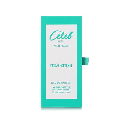 Mocemsa Celeb Aqua Pour Femme Long Lasting Luxury EDP Perfume, Fragrance Crafted in Spain 25 ml - Women Perfumes (Edt/Edp)