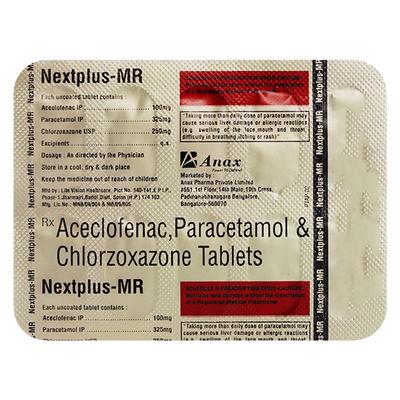 NEXTPLUS MR Tablet 10's - Pain relief-Nsa