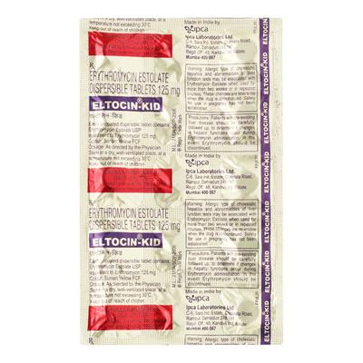 Eltocin Kid 125mg Tablet 15'S - Bacterial Infections-Mac