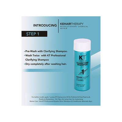 Kehairtherapy Professional Home Keratin Advanced Straightening Starter Kit 480 ml - Straight Hair