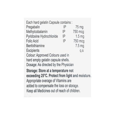 PMB 75 Capsule 10's - Neuropathic Pain-Dru