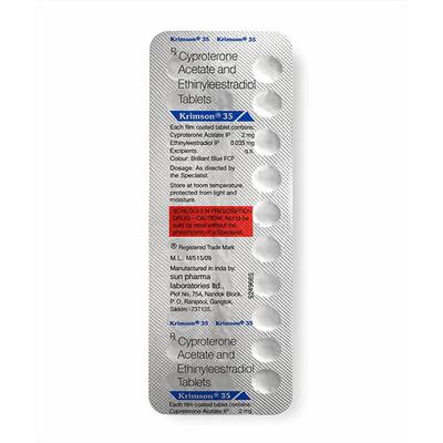 Krimson 35mg Tablet 21'S - Hormonal Therapy-And