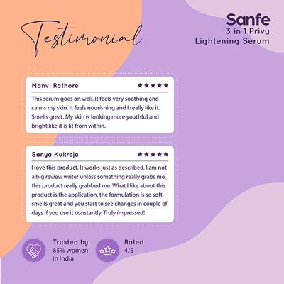 Sanfe 3 In 1 Lightening Serum 50ml - Face Serum